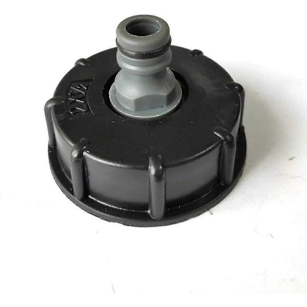 S60X6 Plast IBC Tank Adapter Grovgängad Plugg till 1/2\" Kranadapter för IBC Ton Ventil (LGL)