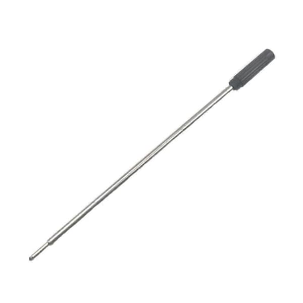 10 stk. udskiftningskuglepen refills - Blå Sort (115 mm) (LGL) Black