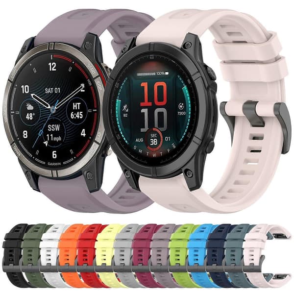 Silikonarmband för Garmin Quatix 7 (LGL)