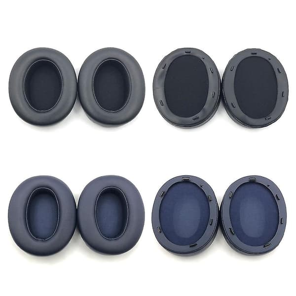 Elastiske øreputer for Sony Wh-xb910n Xb910n hodetelefoner Blue