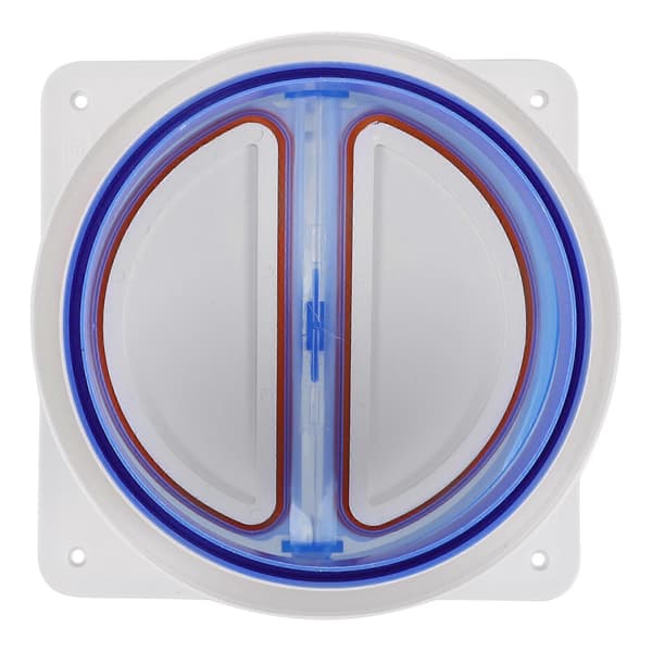 Ventilationsrör Backventil Luftutsläpp Enkel Design 1Set (LGL) White 19.00X19.00X9.50CM