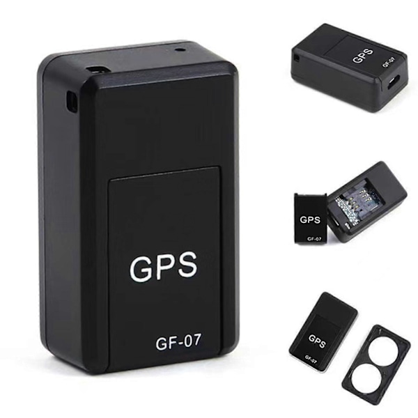 Mini GPS-paikannin - Ajoneuvon auton moottoripyörän lasten koiran lemmikin seurantalaite GF-07 LGL