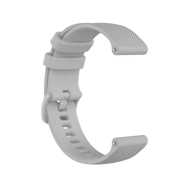 Urrem i silikone til Garmin Venu 2S, Garmin Vivomove 3S, Garmin Move 3S, Garmin Vivoactive 4S Grå (LGL)