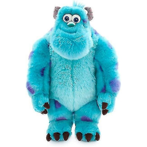 Disney Store Mike Lille Blødt Plyslegetøj, Monsters, Inc., 27 cm, Kælent væsen lavet af blødt stof med stort broderet øje og 3D LGL Sully - Medium