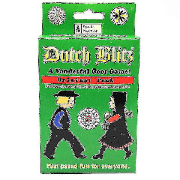 Dutch Blitz Dutch Blitz Basic Plus Laajennettu Perhe Peli Kortit Peli Kortit Pelit (LGL) Green Basic Version