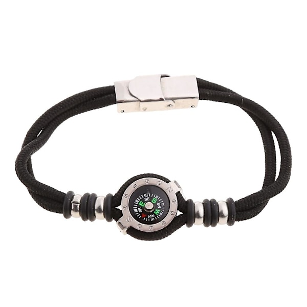 Handmade Paracord Bracelets Emergency Compass Bracelet For Outdoor Enthusiast [LGL]