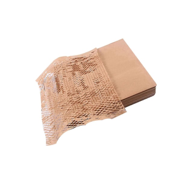 100 stk. Kraftpapir for Honeycomb Demping Wrap for Gaveinnpakning, Flytting LGL 38 x 30cm
