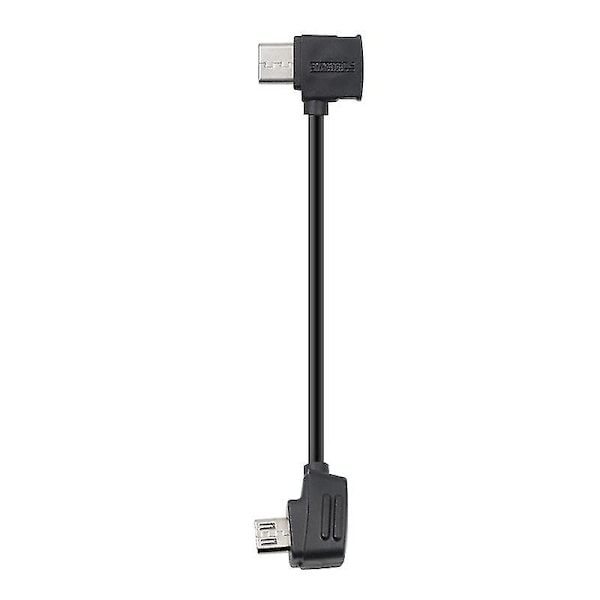 Startrc 10cm USB-C / Type-C till Micro USB-omvandlingskontakt Datakabel för DJI Mavic Mini / Air, Shark Fjärrkontroll [GGL]