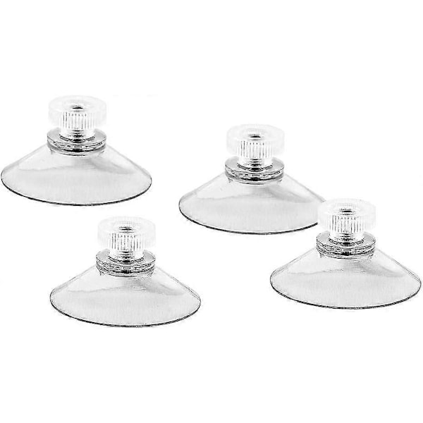 4 x sugpropp 40mm med M4 V2A gänga, sugpropp, med tydlig räffling (LGL)