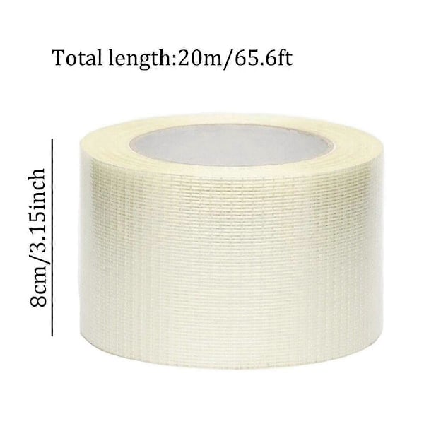 Vandtæt reparations tape til RV markise telt båd dækken solly Shelter Canopy Patch Tape Vandtæt Adhes S202412273380 (LGL)