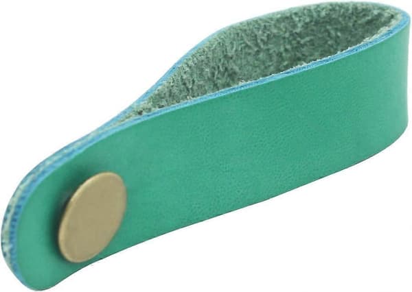 2 st Gitarrband Syntetiskt Läder Huvud Adapter (Grön) (LGL)
