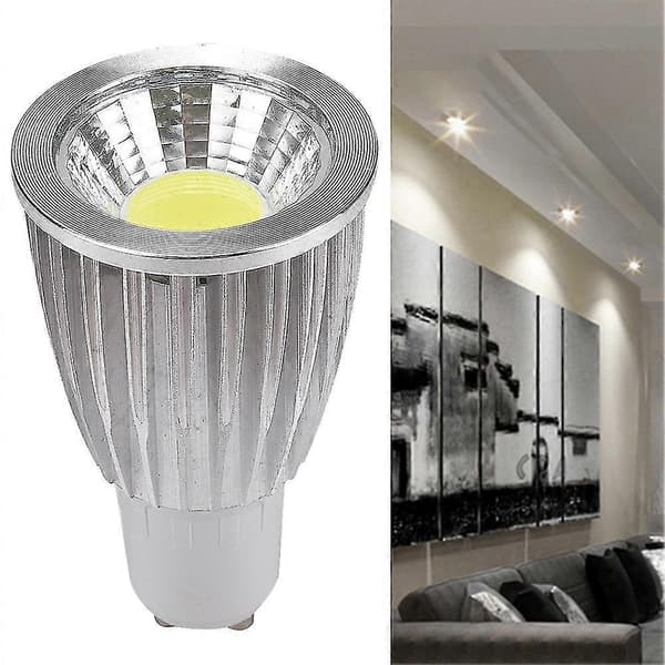 7W GU10 LED-pære Aluminium COB Spotlight til hjemmerestaurant hotel (LGL)