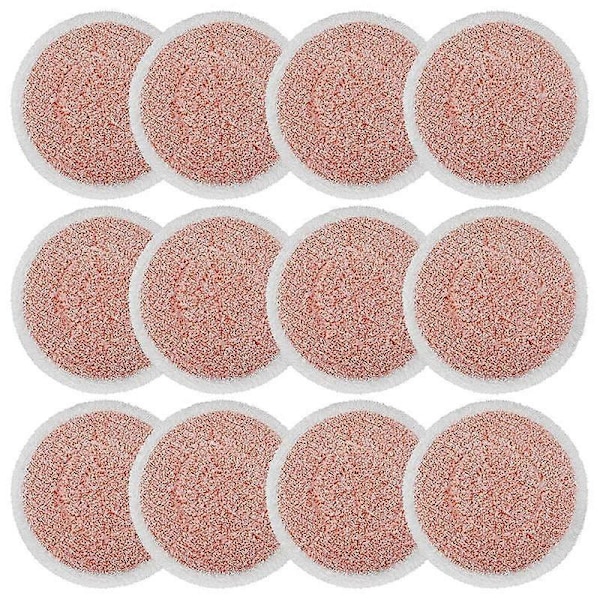 12 kpl Heavy Scrub Höyrymoppityynyjä Shark S7000AMZ / S7001 / S7201 Höyrymoppiin, Höyry ja Hankaava All LGL Orange