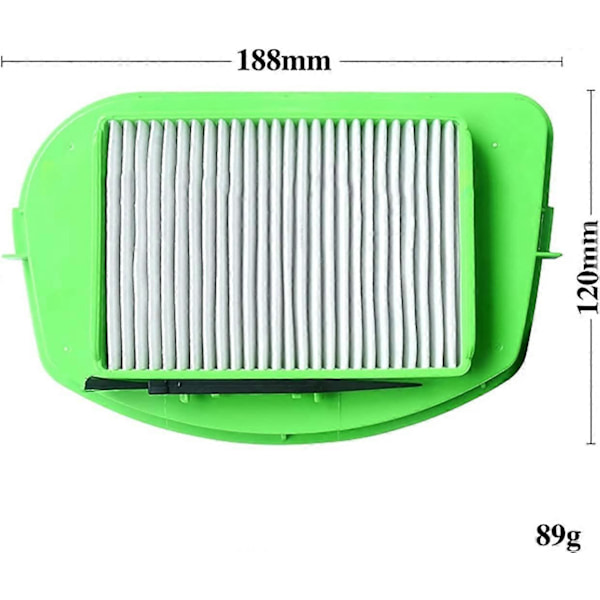 1 kpl pölysuodatin Rowenta Staubsauger RO535301 -imurille (LGL)