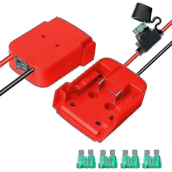 Power Wheels Adapter Kompatibel med M18 Batterier, Power Wheel Batteriadapter til M18 18v Batteri (LGL)