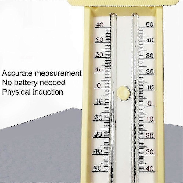 P Digital Max Min Växthustermometer - Max Min Termometer för att Mäta Maximala och Minimala Temperaturer i ett Växthus LGL