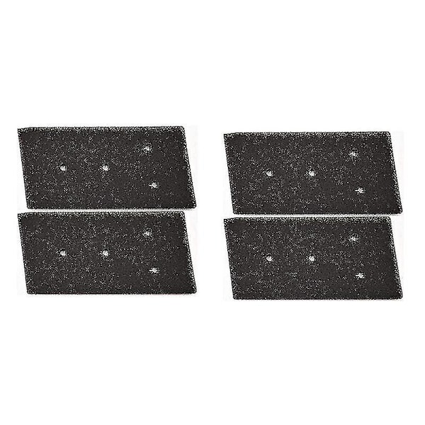 Filter för torktumlare 4-pack Whirlpool 481010716911 Black