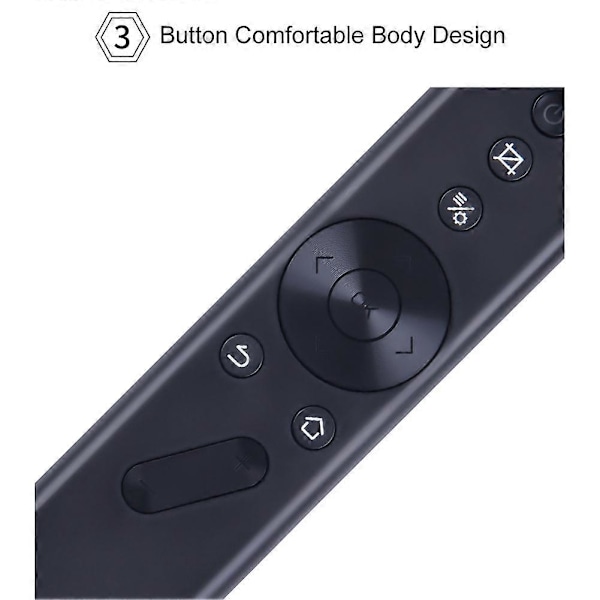 Fjernkontroll for projektor uten TV-flymus, for H1 H2 Z6 Z4 Z5 N10 A1 T1 H2 Aurora-projektor Remoto Controle LGL black