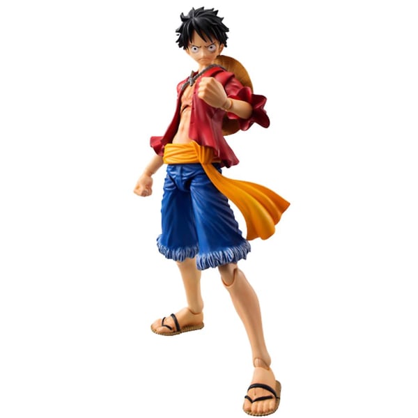 One Piece Monkey D. Luffy Anime-toimintahahmot Lelut Keräilyesineet PVC-malli Muuttuvat toimintahahmot Lelut Fanit Lahjat