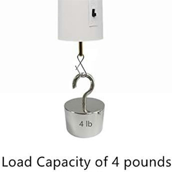 Vindsnurremotor Batteridriven för Hängande Visning Trädgård Vit Vindsnurror Utomhusskulpturer LGL White