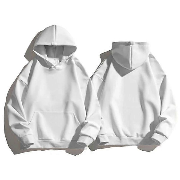 Y2k Hættetrøjer Herre Pullovers 2024 Forårsmode Amerikansk Stor Lomme Tyk Top Trend Solid Høj Kvalitet Langærmet Sweatshirt Ny LGL 4XL Brown
