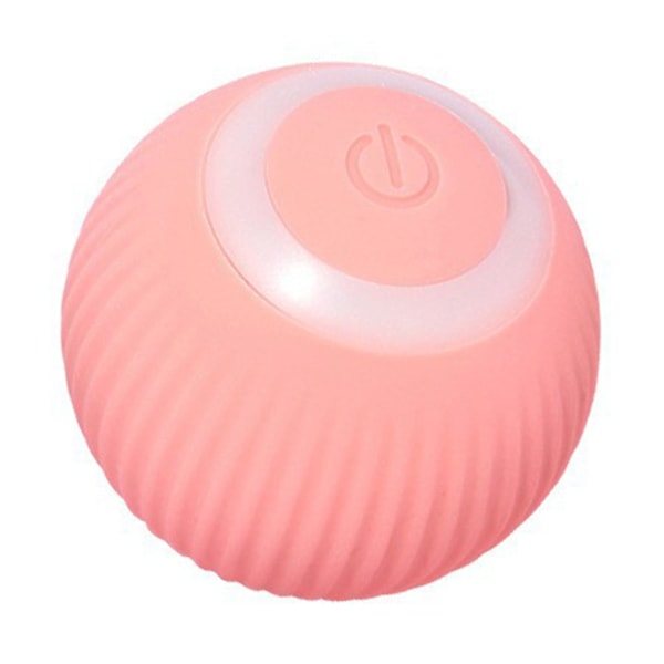 Selvrullende Kattelegebold USB-opladning Holdbart Kattelegetøj Kæledyrslegetøj Produkt LGL Rolling Ball Pink