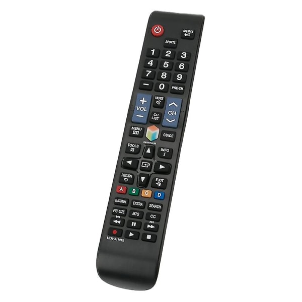 Fjernkontroll Smart TV Bn59-01198x Infrarød Alternativ Fjernkontroll (2xaaa Batterier) [LGL] Black