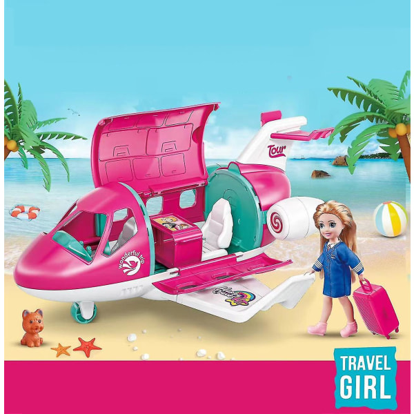 Barbie Dreamplane Airplane Legetøj Legesæt[GL]