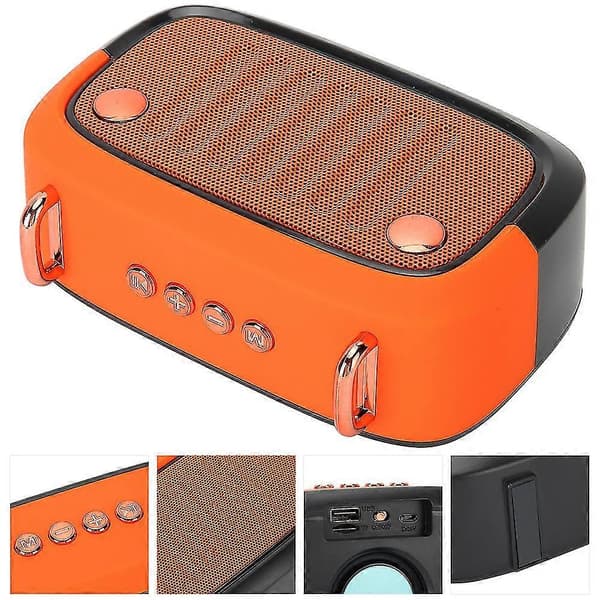 BS32D Kompakt 5.0 Bluetooth-högtalare med FM, lång batteritid, handsfree-samtal (LGL)