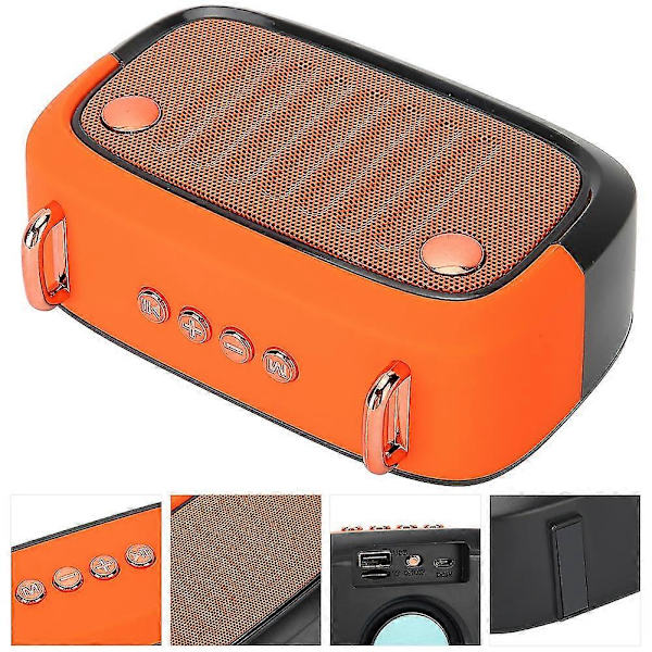 BS32D Kompakt 5.0 Bluetooth-højttaler med FM, lang batterilevetid, håndfri opkald (LGL)