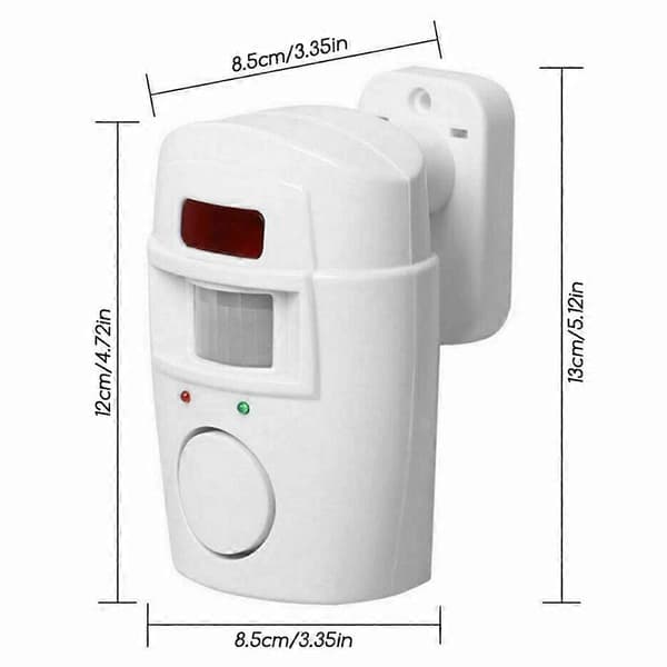 125dB Högljudd Rörelsesensor Alarm Låg Strömförbrukning för Hemsäkerhet (LGL) 2pcs