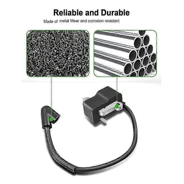 Ersättnings tändspolemodul 597383401 579525402 Passar 129C 129L 129LK 129RJ Jonsered BC2228 GT2228 GTS2228 LGL Black