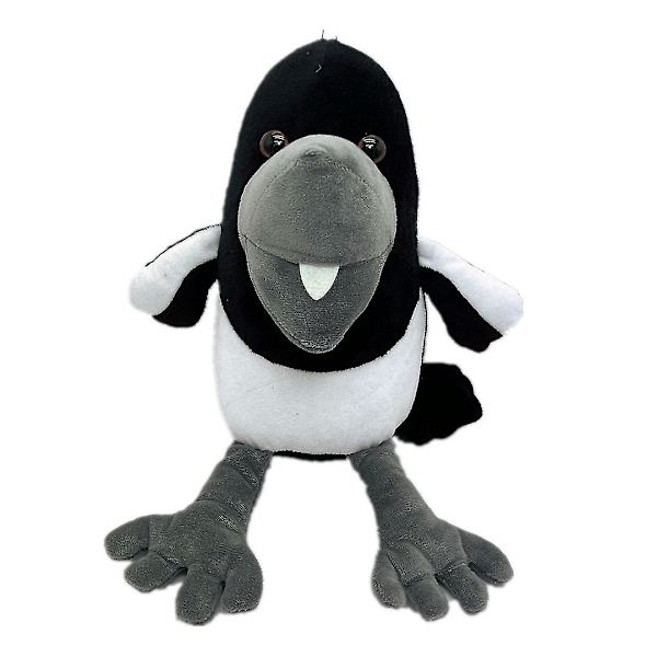 Wow engelsk Steve og Maggie plysjleke barn utstoppede dyr leketøy kråke hånddukker [GGL] Doll