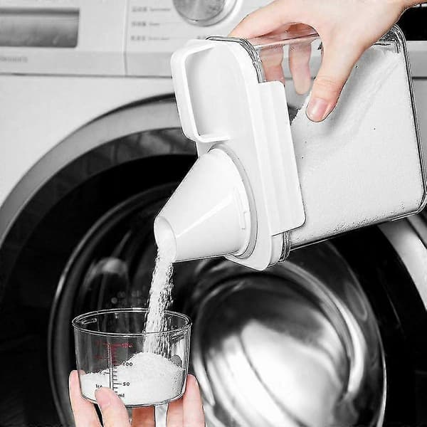 Lufttett Beholder for Vaskepulver Klar Vaskeboks (LGL) 2300ML