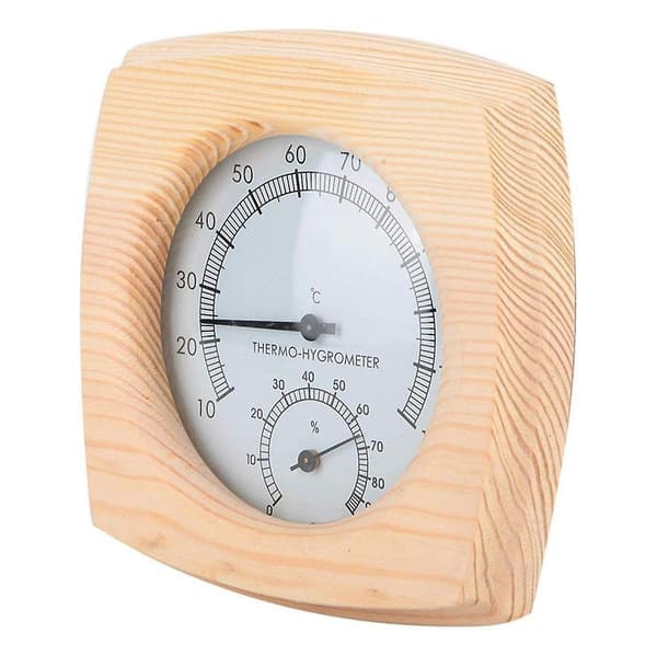 Digital Sauna Termometer Med Metal Skive Og Hydrometer Hygrometer Hygrometer Hygrometer Termometer Sauna Tilbehør