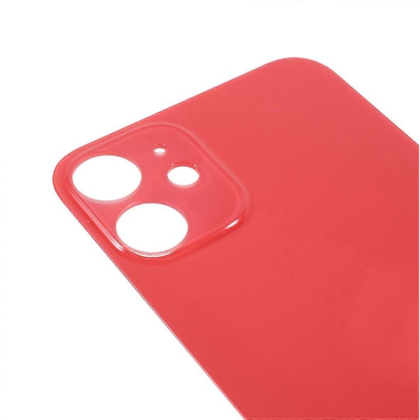 Til iPhone 12 Batteri Hus Cover Reparationsdel (Stort Hul)-Grøn LGL Multicolor Red