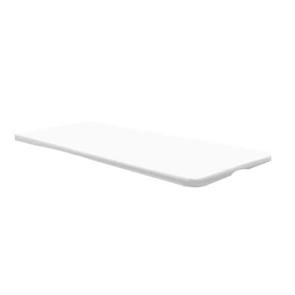 Spandex Picknickduk Elastisk Duk För 1,2x0,76m Rektangulärt Bord Stretchig Tvättbar Uteplatsduk För Utomhusbruk LGL White
