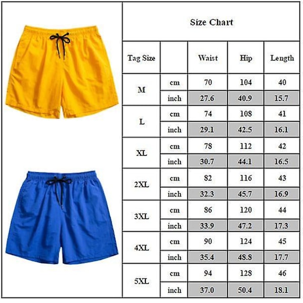 Herr Shorts med Dragsko Sommar Strand Semester Surfshorts LGL Black M