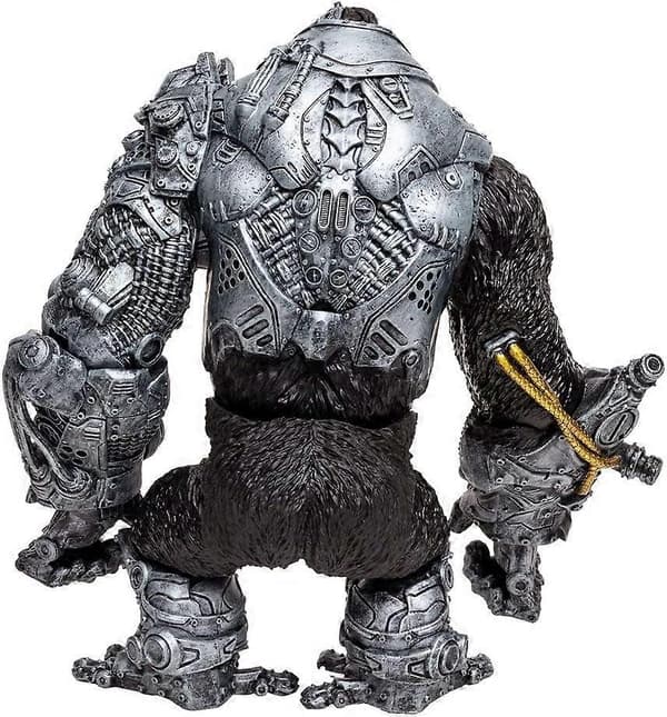 Spawn Megafig Cygor Actionfigur - 30 cm Samlarobjekt, Mycket Detaljerad, Ledad Figur för Visning (LGL)