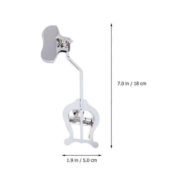 Trompetstativ Trombone Lyre Noder Marching Band Flip Folder Clip Trompetist Lyre Trompet Nodeholder til Trombone Trompet Lyre (LGL)