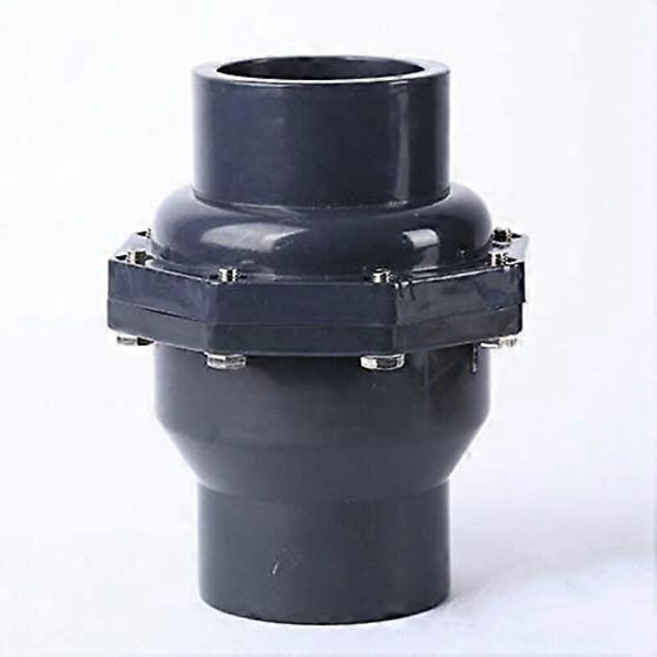 Dräneringsventil backventil PVC vatten backventil innerdiameter 50mmDN40 (Innerdiameter 50mm) (LGL)