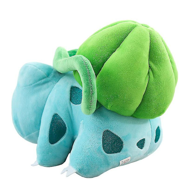 Pokmon - Bulbasaur Plyschleksak - 30 cm Supermjuk Bulbasaur Plysch som blinkar