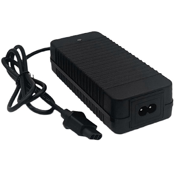 Elektrisk scooter strømadapter til KQi 2/ KQi 3 scooteroplader 53.5V 2A lithium batterioplader EU LGL Black