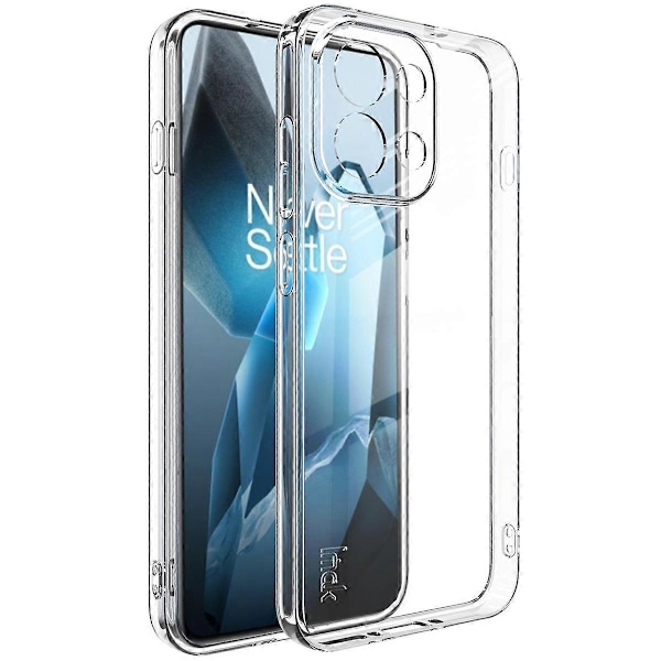 IMAK UX-5 Series Deksel til OnePlus 13T 5G Støtsikker TPU Klar Slim Bakside (LGL)