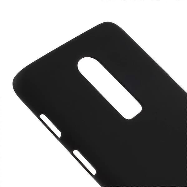 Gummi-belagt hårdt plastik mobilcover til OnePlus 6 (LGL) Multicolor Style A