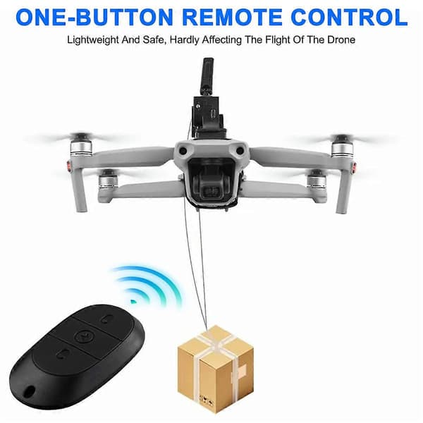 Dronekaster for MINI 4K/3/4 PRO Luftkaster Bryllupsslipp Bærbar Kaster Dronetilbehør (LGL) As Shown