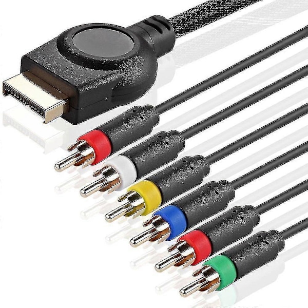 Ps3 Ps2 Komponenttikaapeli (1,8 metriä) Premium Korkean Resoluution Hdtv Komponentti Rca Audio Video Kaapeli Yhteensopiva Sony Playstation 3 Ps3:n ja LGL:n Kanssa