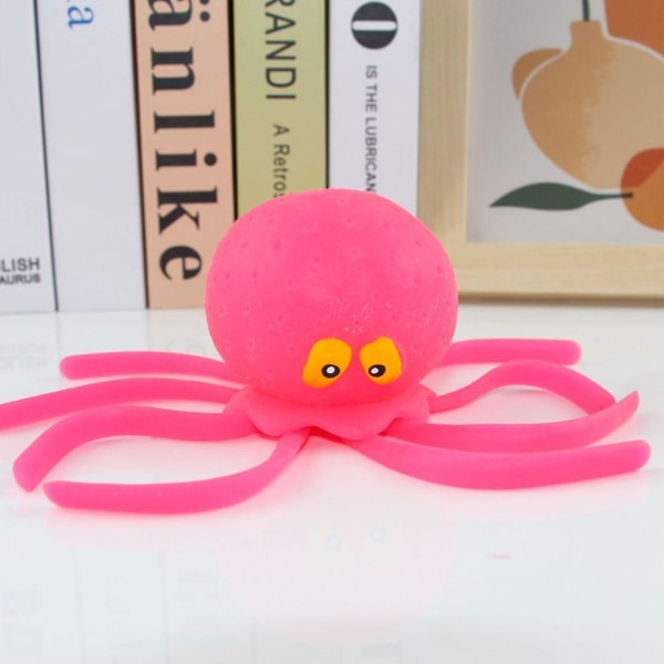 Octopus Vattenboll Nyp Joy Badleksaker för barn Simbassäng Vattenleksaker Dekomprimera[GL] pink