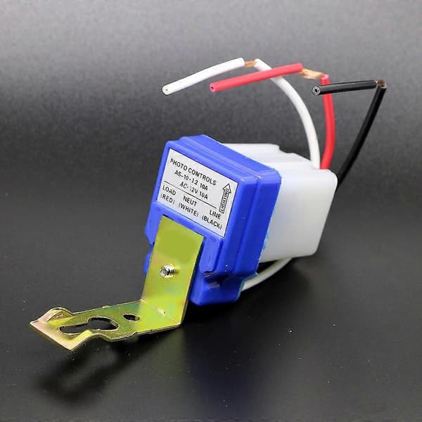12V 10A Mini Hämäräkytkin Ulkovalolle LED-lampulle (LGL)