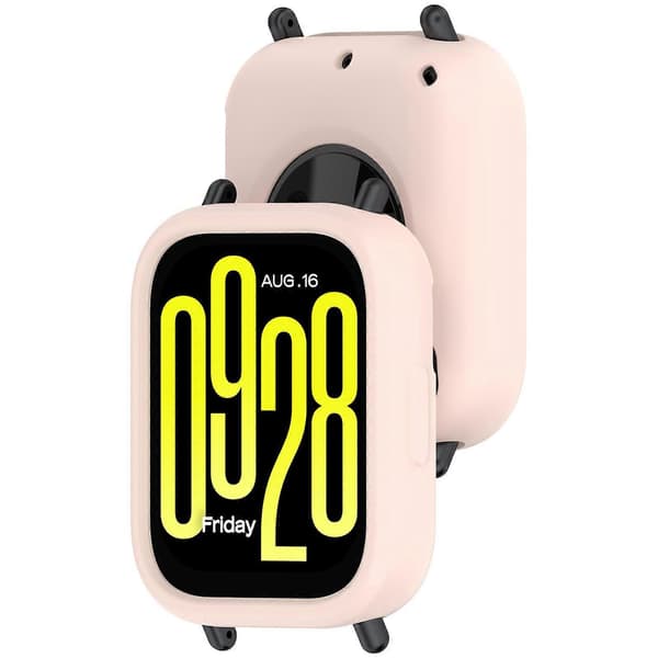 Skyddande silikonskal för klocka (LGL) Light Pink For Redmi Watch 5 Active
